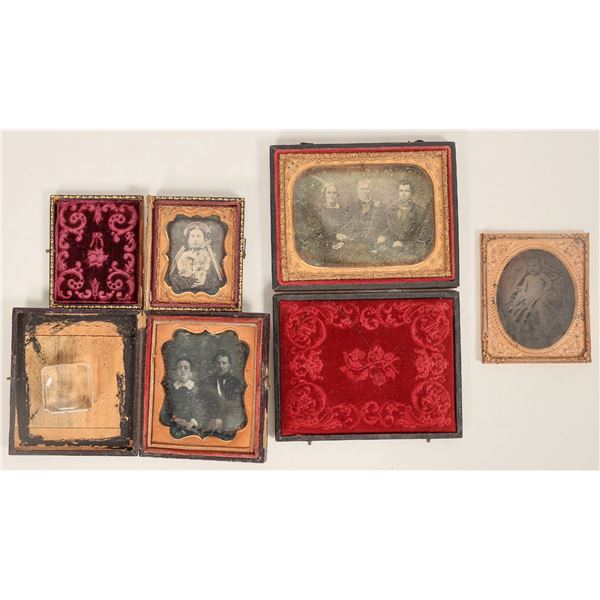 European Daguerreotype Framed Photos, C.1850's [190242]