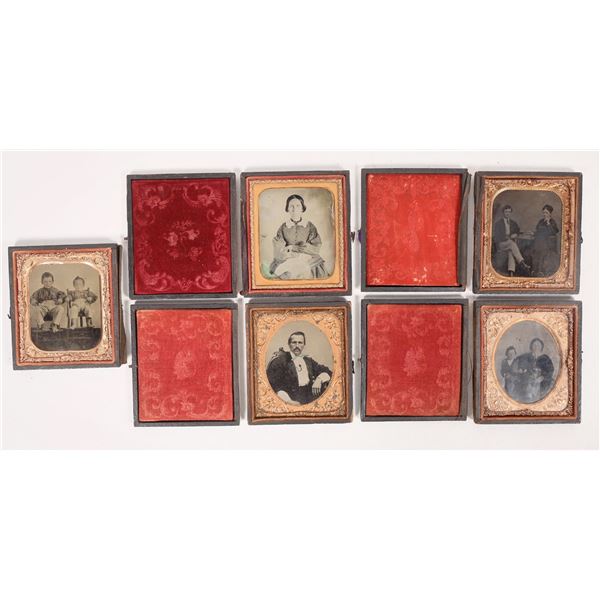 Tintypes, Ambrotypes Collection (5) c1854-60 [191800]