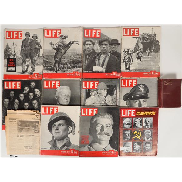 Life Magazines 1940's , Richard Carvel Novel. [183901]