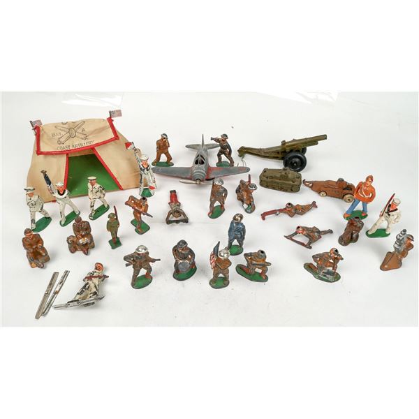 Lead Soldier Group 1930s [200422]