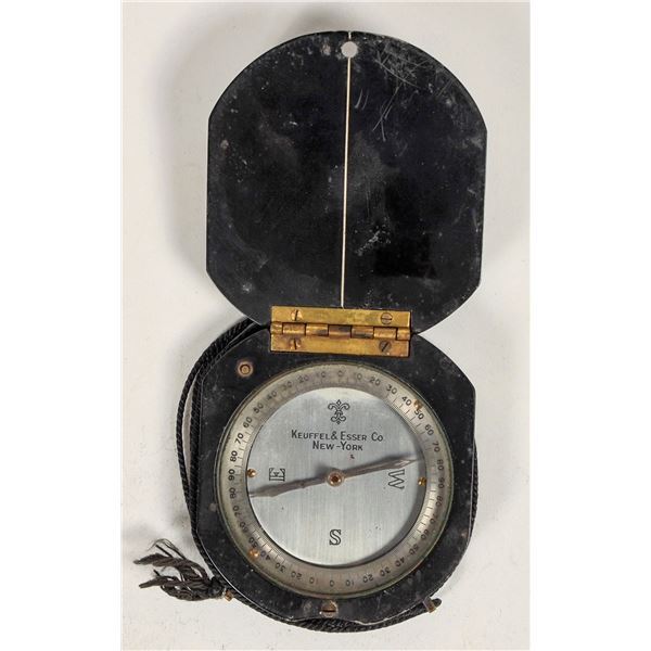 Keuffel & Esser Co. Folding Forestry Compass c. 1930's [198367]