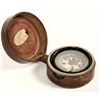 Image 2 : Nautical Gimbled Compass in a Leather Case c.1890  [198374]