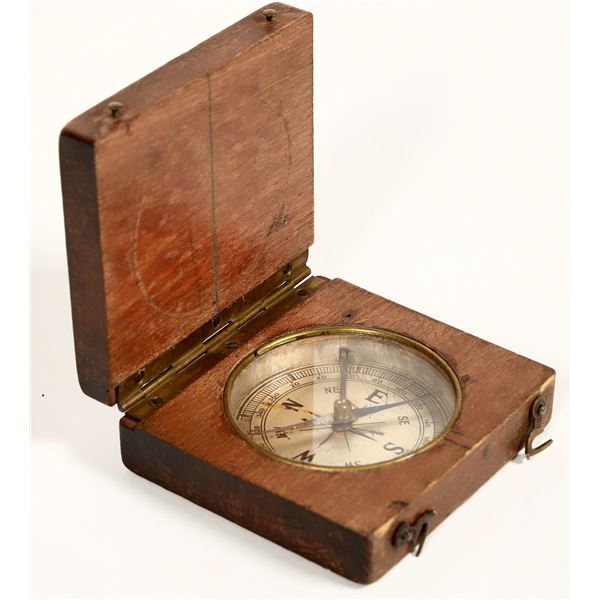 Wood Box Compass c. 1910 [198678]