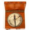 Image 1 : French Made Teak Box Compass c.1900s [198379]