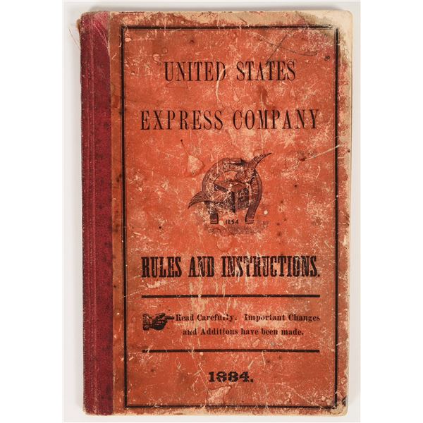 United States Express Company Rules & Regulations, 1884 [197619]