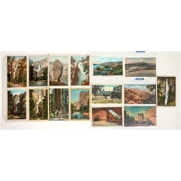 Yosemite  & Other Scenic Postcards (18) [197467]