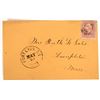 Image 1 : Extremely Early Fort Lyon, Colorado Territory Postal Cover [199146]