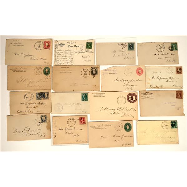 Weld & Morgan Counties, Colorado Postal History Collection [199145]