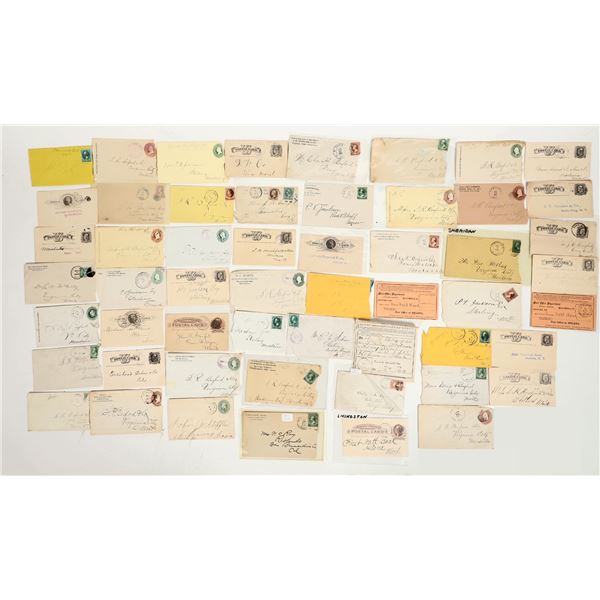 Montana Territorial Postmarks Postal History Collection [198442]