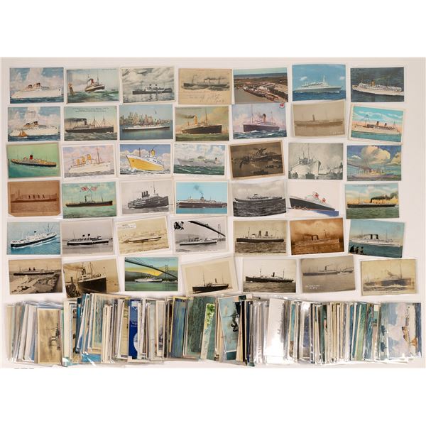 Postcards of International Cruise Ship Vessels (approx. 300) [199709]