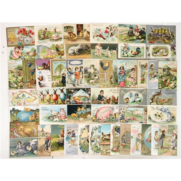 Easter Embossed Postcard Collection, 50 [197272]