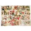 Image 1 : Valentines Day Embossed Vintage Postcards, 45 [197275]
