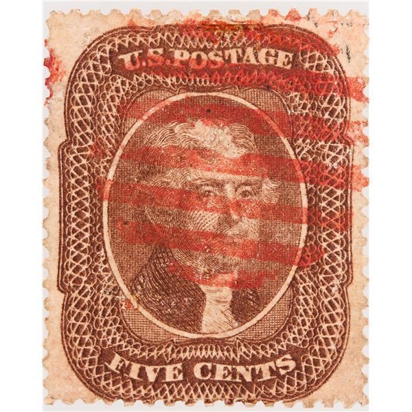 Scott #30A, S. Jefferson 5c [199720]