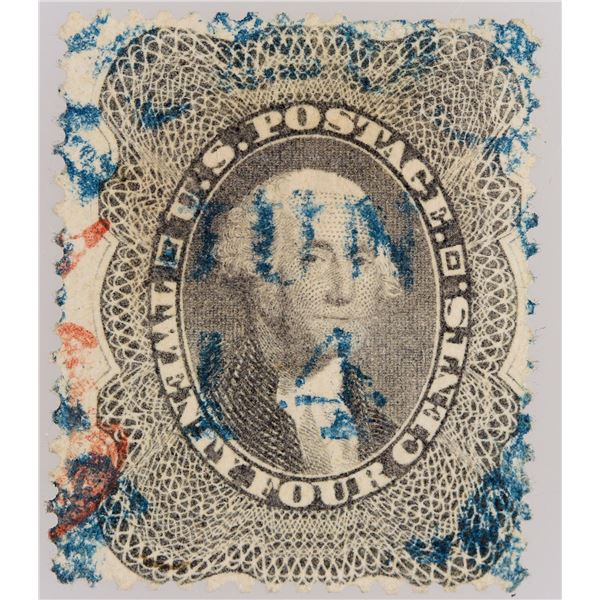 Scott #37, Washington 24c stamp [199732]