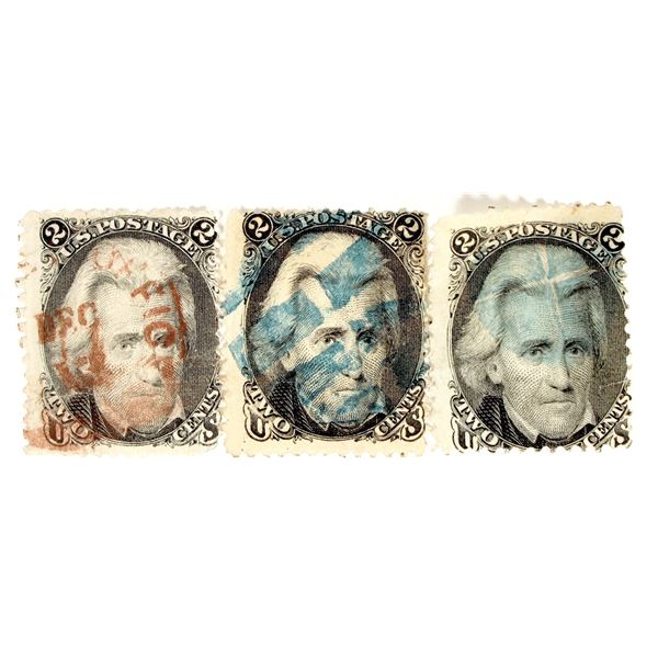 Scott #73, Jackson 2c, Trio [182179]