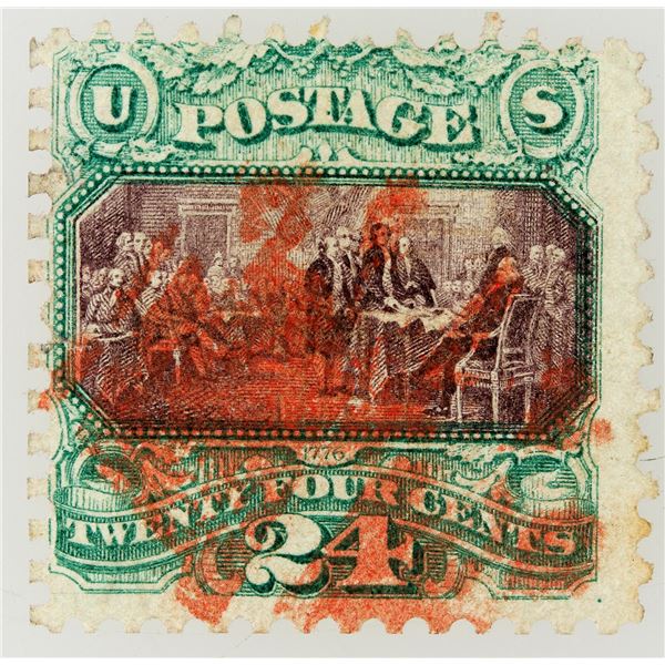 Scott #120 - Possible Maltese Cross [182168]