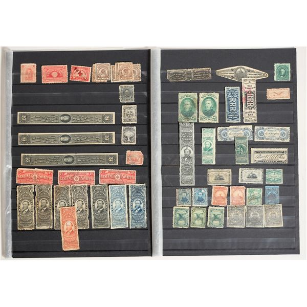 Private Die Proprietary Revenue Stamps - (~55) [199886]
