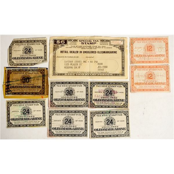Enticing Oleomargarine Stamps! [199883]