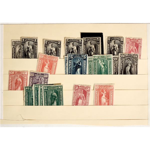 Newspaper Revenue Stamps - (22) [199884]