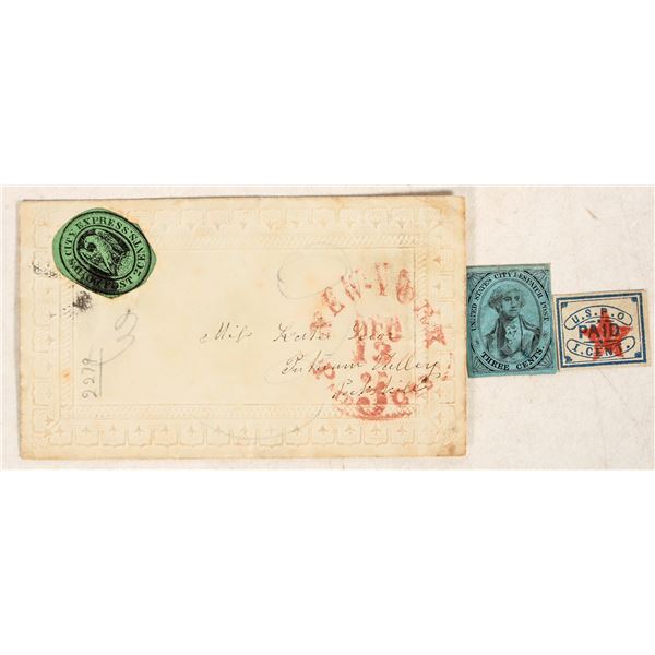 Private Post (Locals) Stamps - (3) [199870]