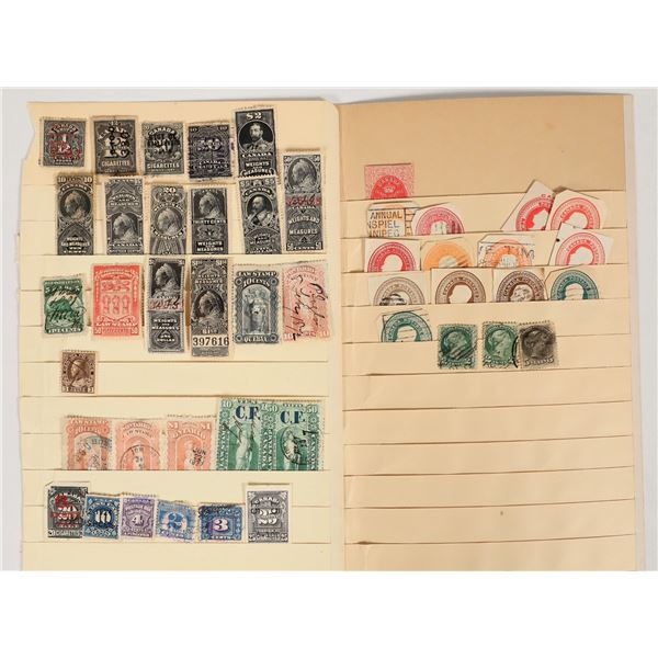 Canada Revenue & Envelope Stamps - (~30) [199894]