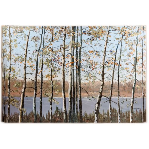Youngdahl, Dave 1986 Painting on Canvas: Aspen Chimes, California [184014]
