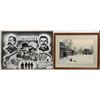 Image 1 : Vintage Artwork and Posters, Professionally Framed (4) [197192]