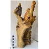 Image 2 : Buddha w/Coiled Dragon Boxwood Root Sculpture [172006]