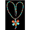 Image 1 : Navajo Dragon Fly Necklace [200079]