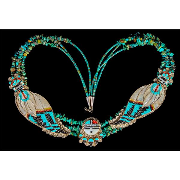 Zuni Corn Maiden Necklace [200085]