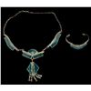 Image 1 : Zuni Needle Point Necklace Set [200063]