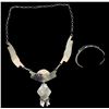 Image 2 : Zuni Needle Point Necklace Set [200063]