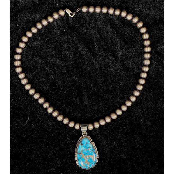 Golden Hills Turquoise Necklace [200062]