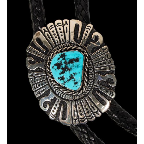 Singer Family Turquoise Bolo Tie [200089]
