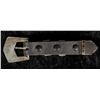 Image 2 : Turquoise and Silver Ranger Buckle Set [200088]