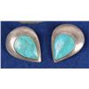 Image 2 : Silver and Turquoise Earrings [124966]
