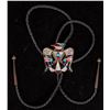 Image 1 : Zuni Thunderbird Silver Bolo by Bobby Corraine [198512]