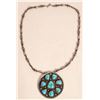 Image 2 : Turquoise Medallion Necklace  [177315]