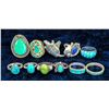 Image 1 : Turquoise Ring Collection. [199361]
