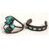 Image 1 : Southwest Turquoise & Sterling Silver Bracelets (2) [197865]