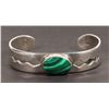 Image 1 : Malacite and Silver Bracelet [199362]