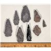 Image 1 : Projectile Points From Washoe County Nevada  (8) [198383]