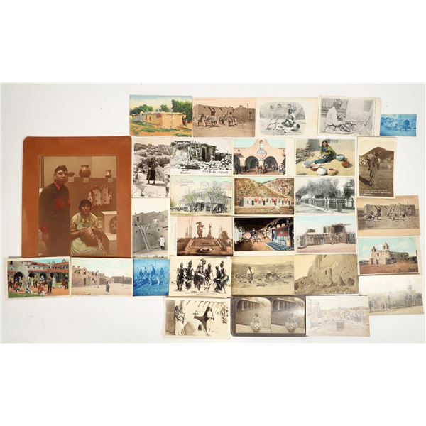 New Mexico Postcards & Photographs, Mostly Native American-Related [197699]