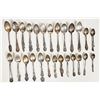 Image 1 : Native American Themed Sterling Silver Souvenir Spoons [199087]