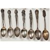 Image 2 : Native American Themed Sterling Silver Souvenir Spoons [199087]