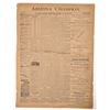 Image 1 : Arizona Champion Newspaper, Cattle Themed, 1886 [193675]