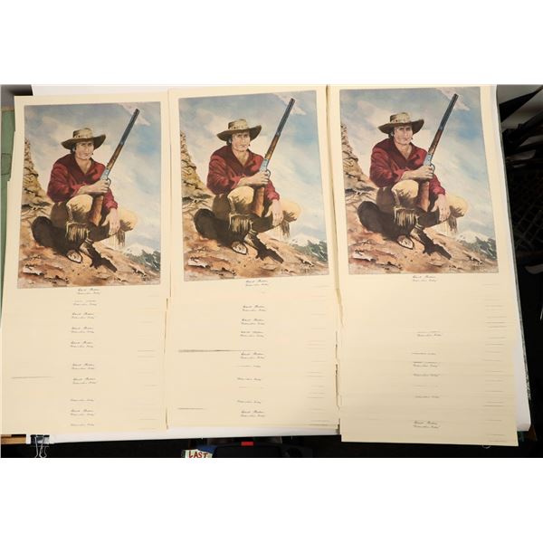 Clint Walker as Yellowstone Kelly Print (200) [190021]