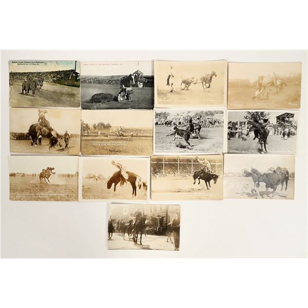 Pendleton, Oregon Rodeo Real Photo Postcard Collection [199772]