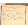 Image 1 : Black Bart Autographed Inscription While in Prison, 1888 [197035]