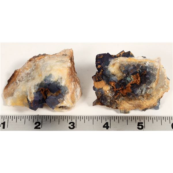 Dark Blue Fluorite from Colorado [199381]